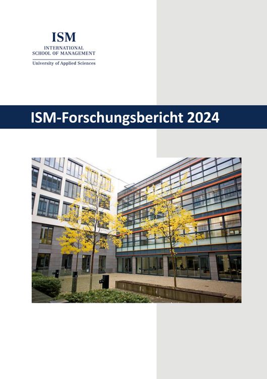 Produktbild: ISM-Forschungsbericht 2024