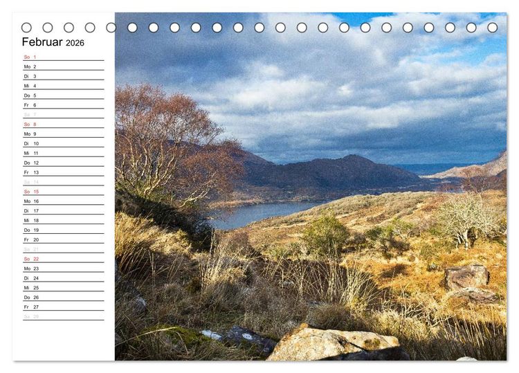 Produktbild: Irland - der romantische S&uuml;dwesten - Kerry (Tischkalender 2026 DIN A5 quer), CALVENDO Monatskalender