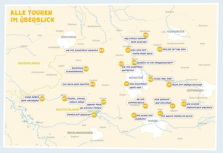 Produktbild: DUMONT Radelzeit im M&uuml;nsterland
