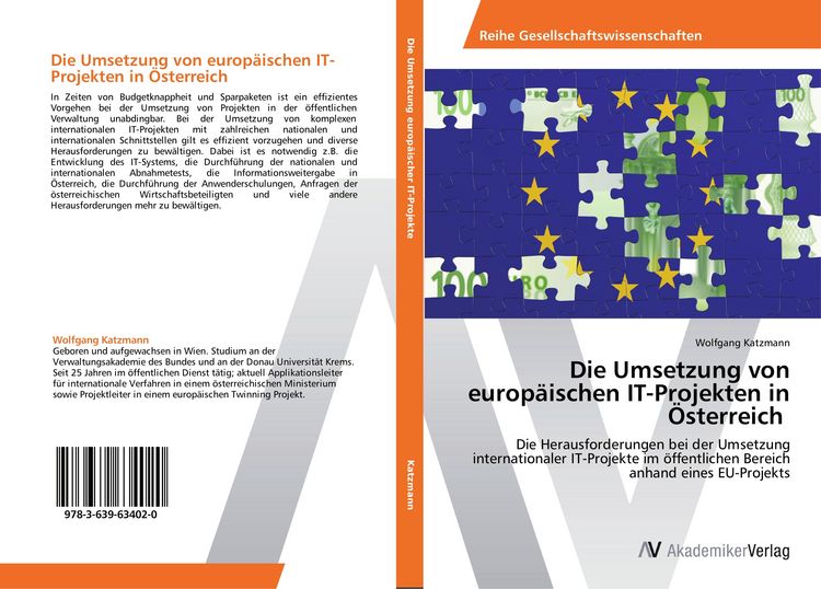 Produktbild: Die Umsetzung von europ&auml;ischen IT-Projekten in &Ouml;sterreich