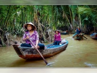 Produktbild: CALVENDO Puzzle Vietnam, Flussinseln bei My Tho | 1000 Teile Lege-Gr&ouml;&szlig;e 64x48cm Foto-Puzzle f&uuml;r gl&uuml;ckliche Stunden