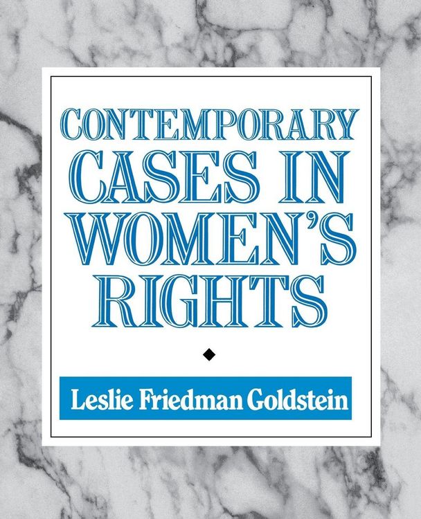 Produktbild: Contemporary Cases in Women's Rights