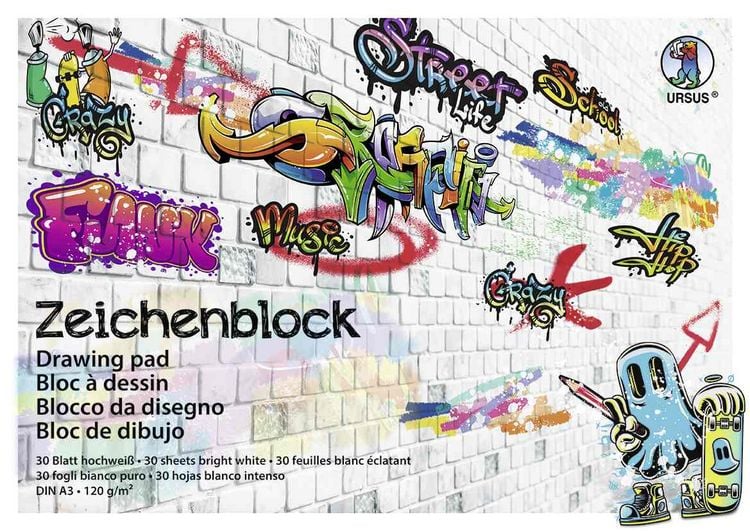 Produktbild: Zeichenblock "Street Art", DIN A3