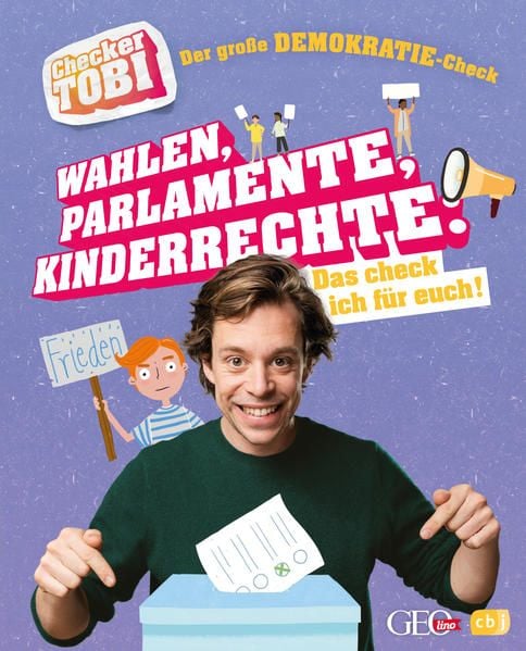 Produktbild: Checker Tobi - Der gro&szlig;e Demokratie-Check: Wahlen, Parlamente, Kinderrechte &ndash; Das check ich f&uuml;r euch!