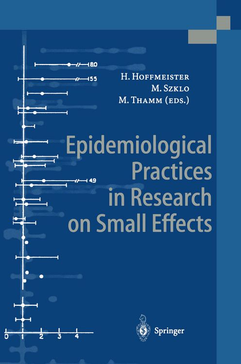 Produktbild: Epidemiological Practices in Research on Small Effects