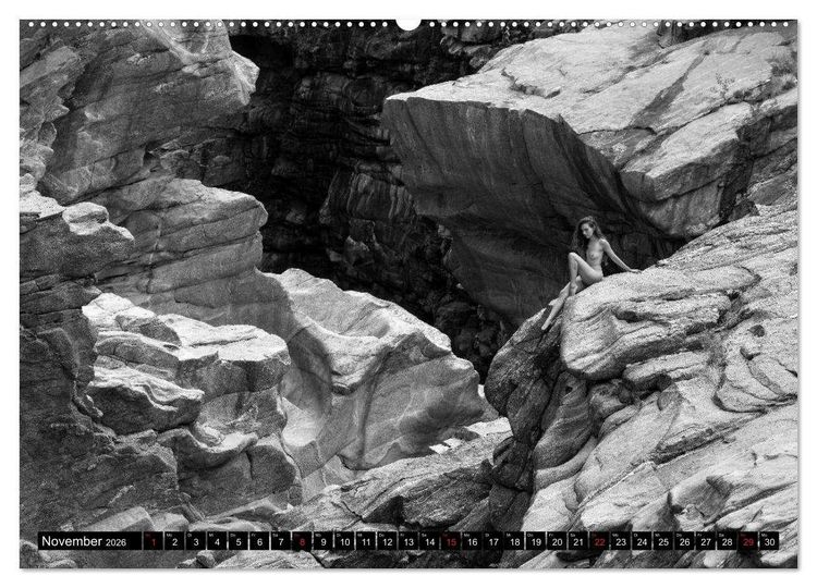 Produktbild: Akt im Tessin (Wandkalender 2026 DIN A2 quer), CALVENDO Monatskalender