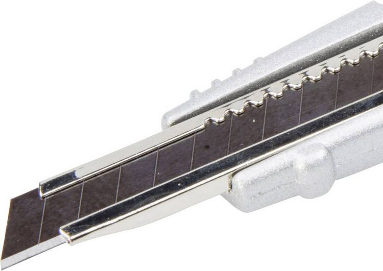 Produktbild: Wolfcraft 4305000 Metall-Abbrechklingenmesser 9mm 1St.