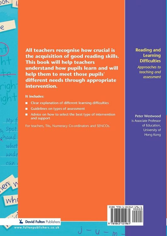 Produktbild: Reading and Learning Difficulties