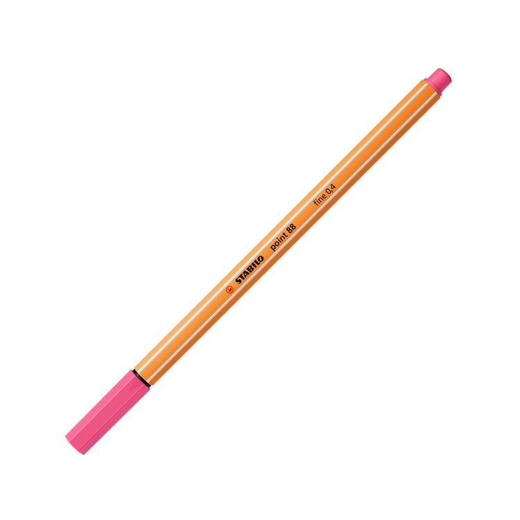 Produktbild: STABILO Fineliner -   point 88 - 8er Etui - Pastellfarben