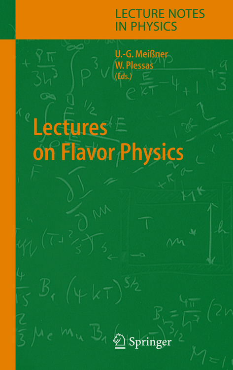 Produktbild: Lectures on Flavor Physics