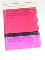 Produktbild: Highfill, P:  A Biographical Dictionary of Actors, Actresses