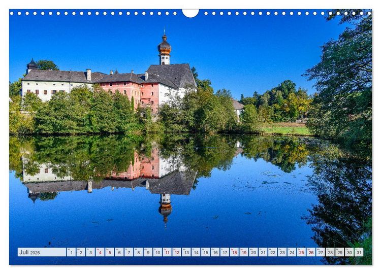 Produktbild: Oberbayerische Ansichten - Unterwegs zwischen Watzmann und Chiemsee (Wandkalender 2026 DIN A3 quer), CALVENDO Monatskalender