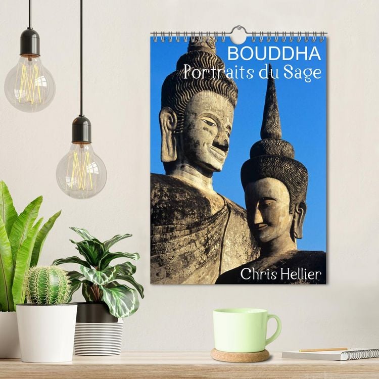 Produktbild: Bouddha Portraits du Sage (Calendrier mural 2026 DIN A4 horizontal), CALVENDO calendrier mensuel