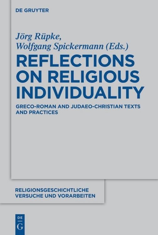 Produktbild: Reflections on Religious Individuality