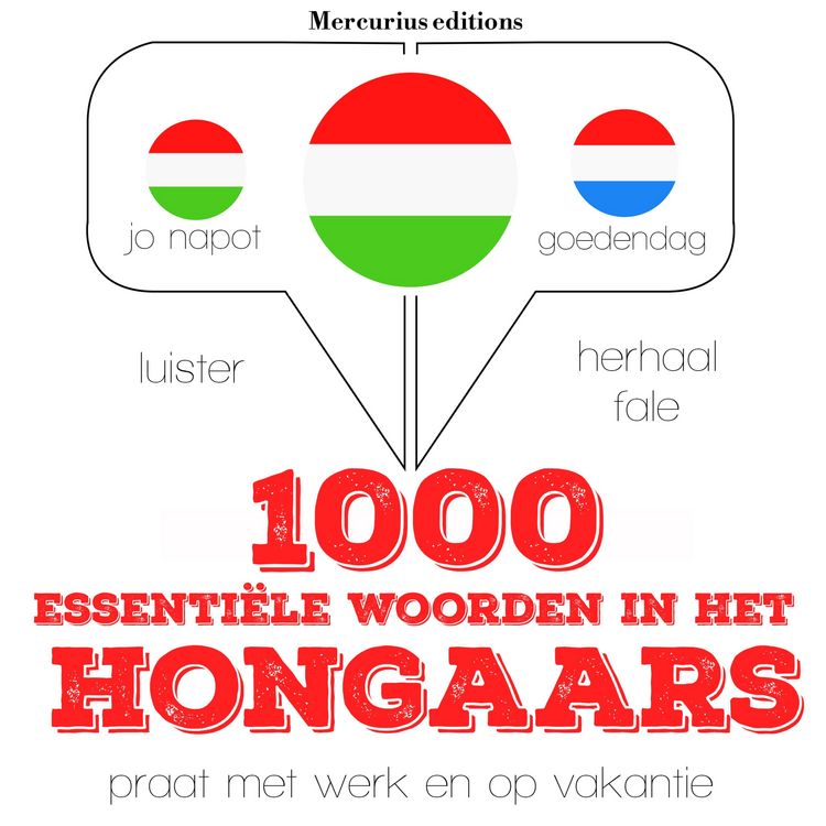 Produktbild: 1000 essenti&euml;le woorden in het Hongaars