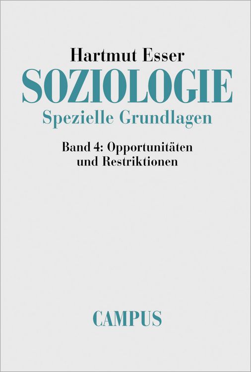 Produktbild: Soziologie. Spezielle Grundlagen 4