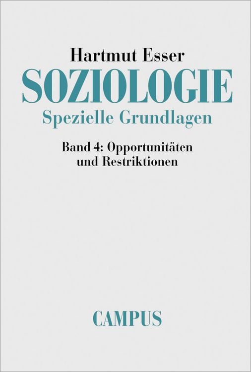 Produktbild: Soziologie. Spezielle Grundlagen
