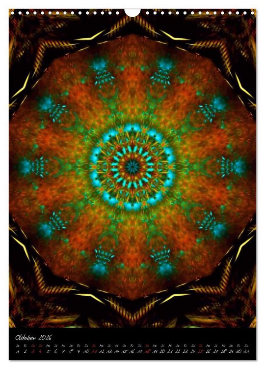 Produktbild: Mandala - Esoterik & Meditation (Wandkalender 2026 DIN A3 hoch), CALVENDO Monatskalender
