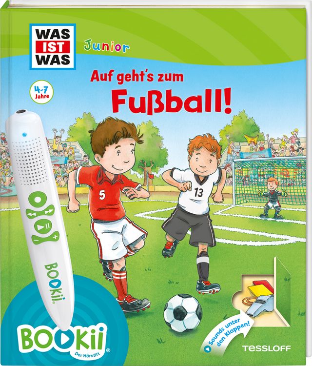 Produktbild: BOOKii&reg; WAS IST WAS Junior Auf geht&acute;s zum Fu&szlig;ball!