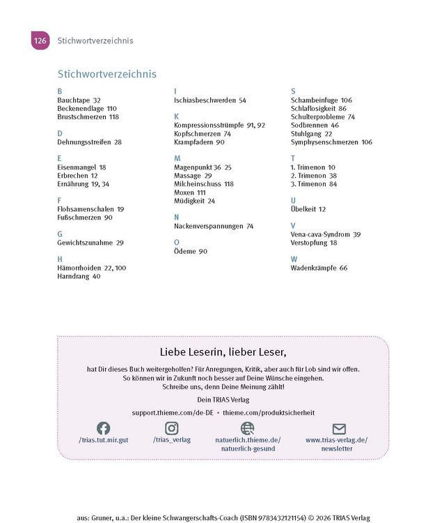 Produktbild: Der kleine Schwangerschafts-Coach