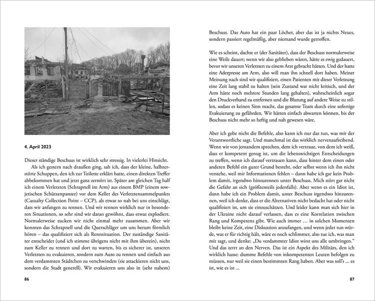 Produktbild: Eine Deutsche im Ukraine-Krieg