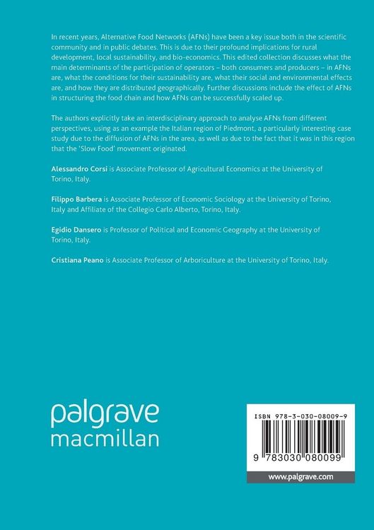 Produktbild: Alternative Food Networks