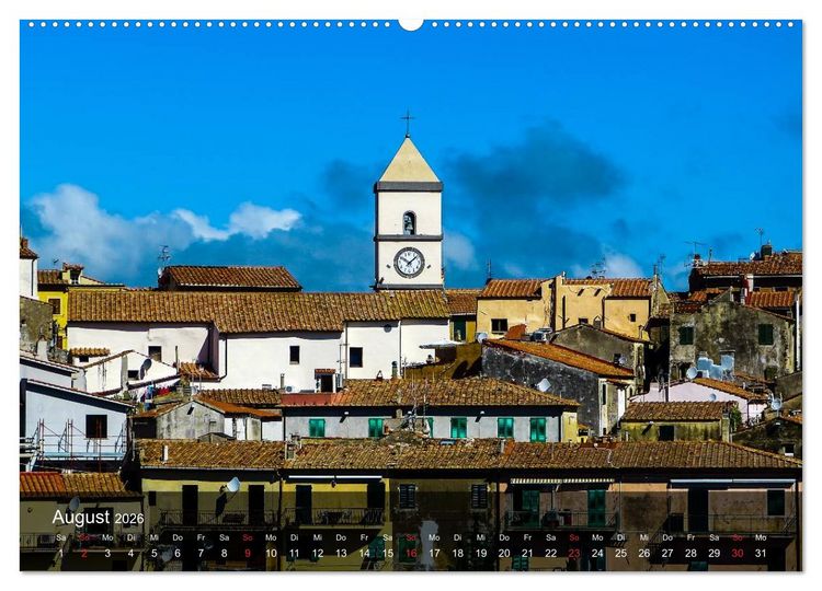 Produktbild: Zauberhaftes Elba (hochwertiger Premium Wandkalender 2026 DIN A2 quer), Kunstdruck in Hochglanz