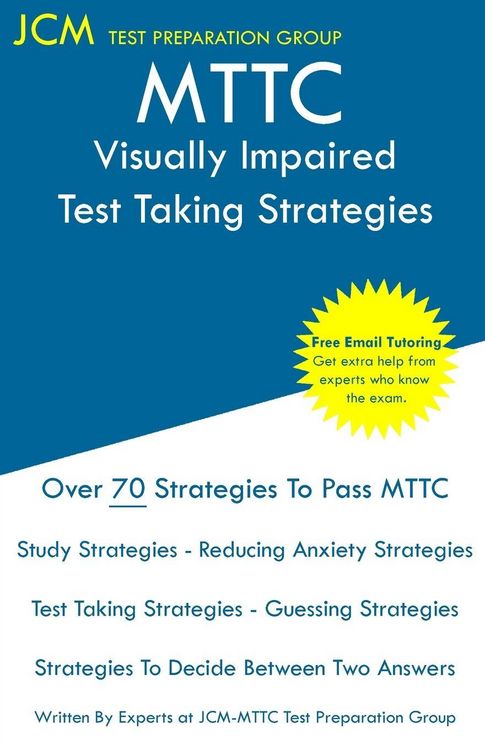 Produktbild: MTTC Visually Impaired - Test Taking Strategies