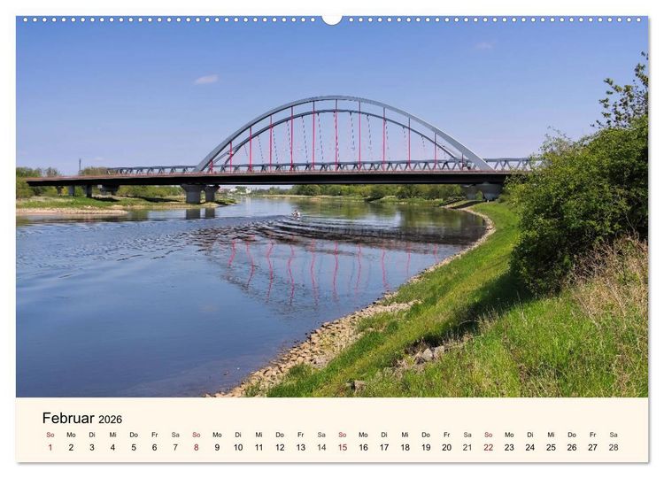 Produktbild: Lutherstadt Wittenberg - Stadt der Reformation (Wandkalender 2026 DIN A2 quer), CALVENDO Monatskalender