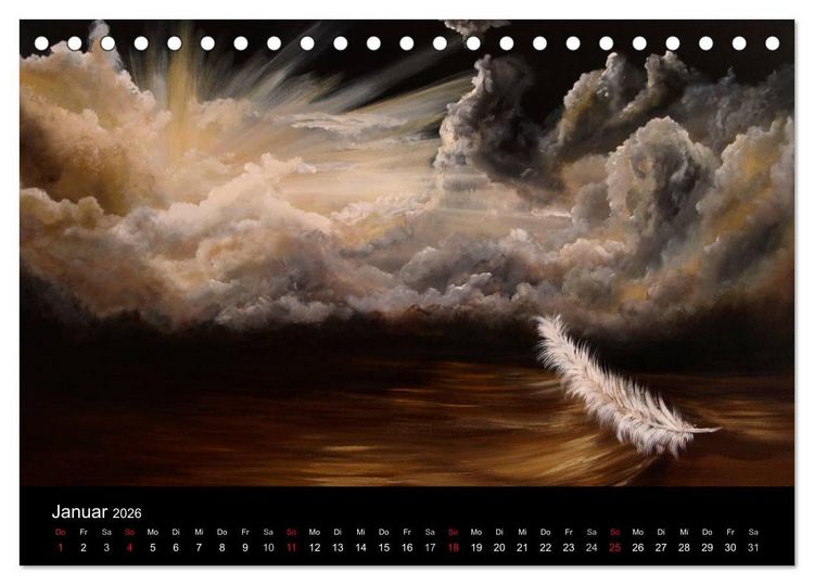 Produktbild: Dimensionen (Tischkalender 2026 DIN A5 quer), CALVENDO Monatskalender