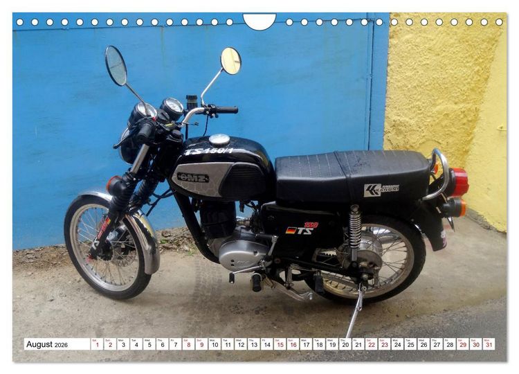 Produktbild: The Legendary MZ (Wall Calendar 2026 DIN A4 landscape), CALVENDO 12 Month Wall Calendar