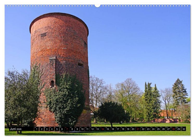 Produktbild: Hansestadt Salzwedel (hochwertiger Premium Wandkalender 2026 DIN A2 quer), Kunstdruck in Hochglanz