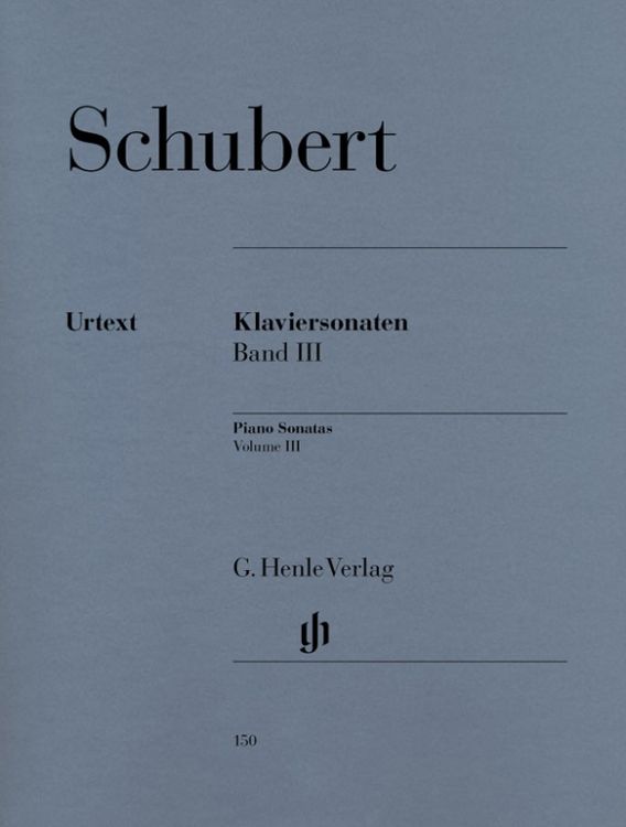 Produktbild: Franz Schubert - Klaviersonaten, Band III (Fr&uuml;he und unvollendete Sonaten)