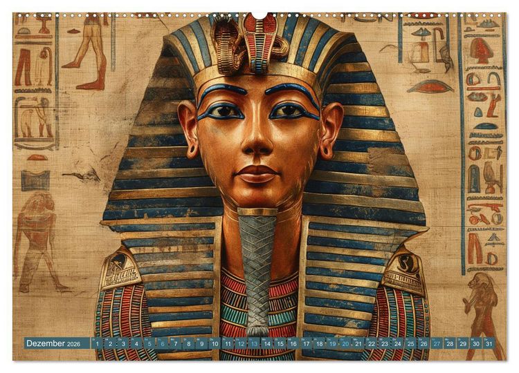 Produktbild: Papyrus-Propheten - KI-Enth&uuml;llungen aus der Vergangenheit (Wandkalender 2026 DIN A2 quer), CALVENDO Monatskalender