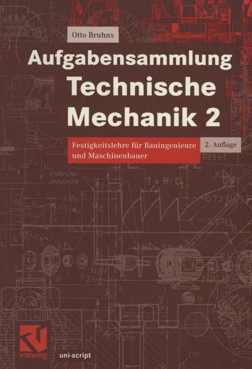 Produktbild: Aufgabensammlung Technische Mechanik 2