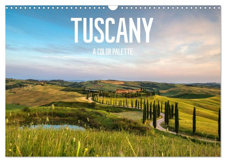 Produktbild: Tuscany A color palette (Wall Calendar 2026 DIN A3 landscape), CALVENDO 12 Month Wall Calendar
