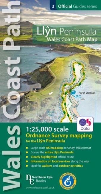Produktbild: Llyn Peninsula Coast Path Map (WCP)