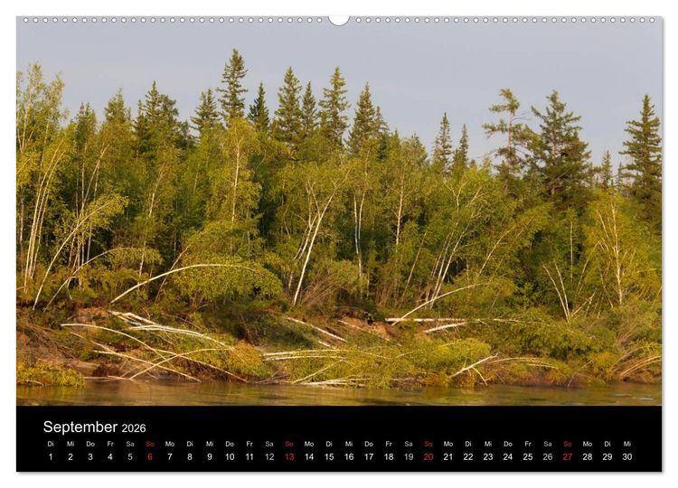 Produktbild: Sibirien- Impressionen von der Lena (hochwertiger Premium Wandkalender 2026 DIN A2 quer), Kunstdruck in Hochglanz
