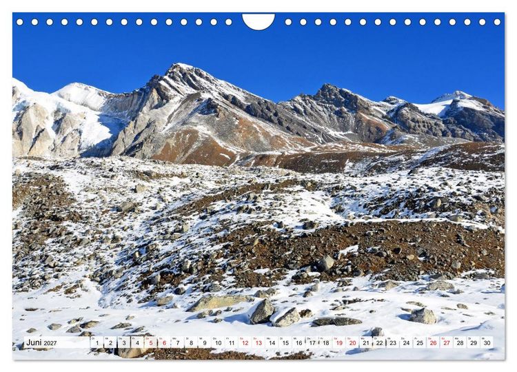 Produktbild: Der Manaslu Himal, gewaltige Bergriesen (Wandkalender 2027 DIN A4 quer), CALVENDO Monatskalender