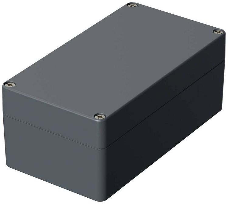 Produktbild: Bopla EUROMAS A 123 01123000 Industrie-Geh&auml;use 220 x 120 x 91 Aluminium Silber-Grau (RAL 7001) 1 St.