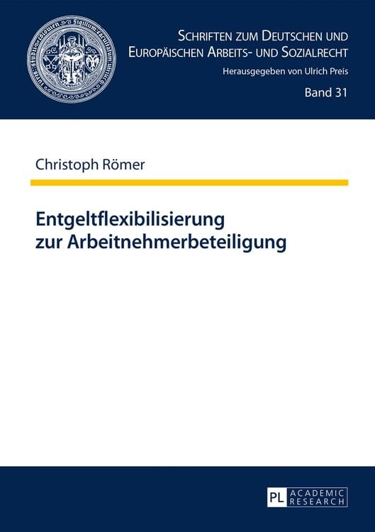 Produktbild: Entgeltflexibilisierung zur Arbeitnehmerbeteiligung