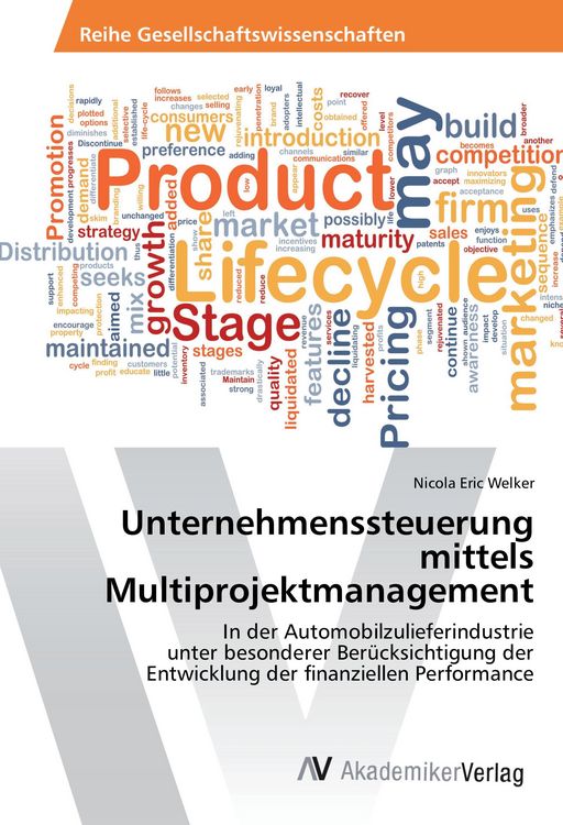 Produktbild: Unternehmenssteuerung mittels Multiprojektmanagement