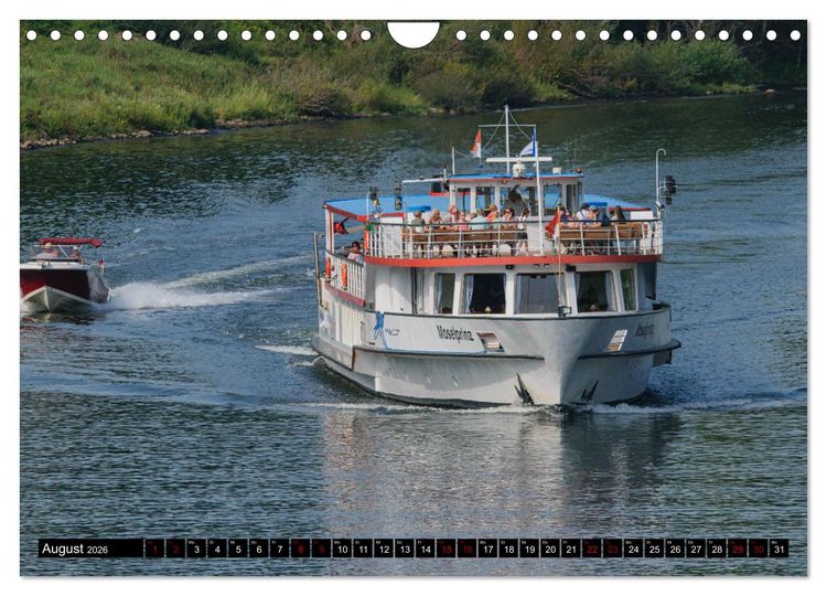 Produktbild: Die Mosel zwischen Bremm und Koblenz (Wandkalender 2026 DIN A4 quer), CALVENDO Monatskalender
