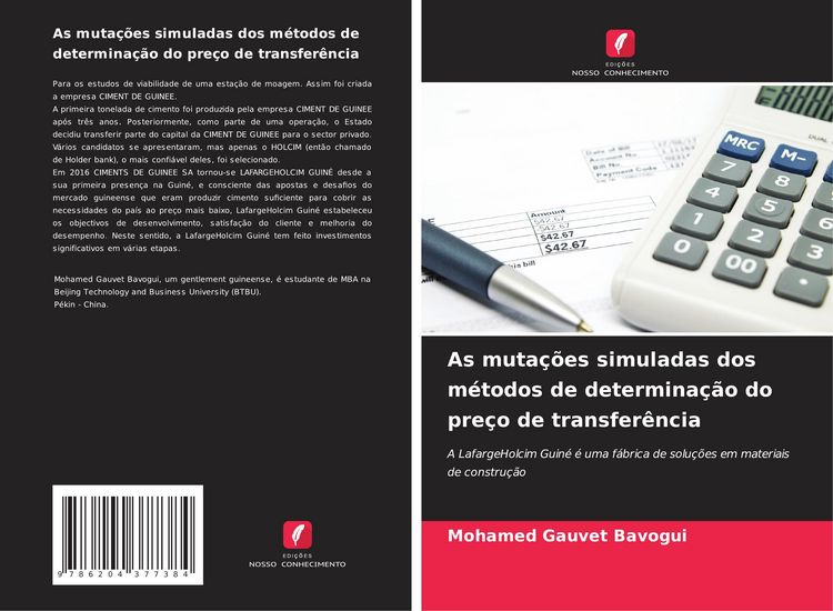 Produktbild: As muta&ccedil;&otilde;es simuladas dos m&eacute;todos de determina&ccedil;&atilde;o do pre&ccedil;o de transfer&ecirc;ncia