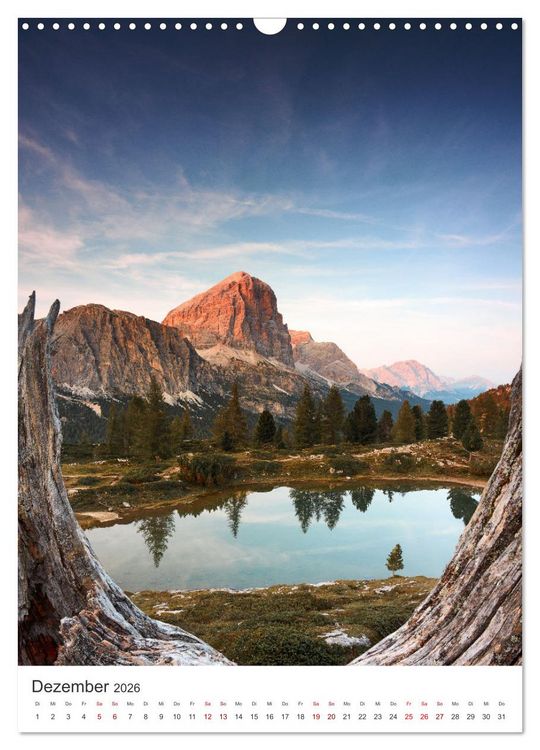 Produktbild: Italien - Einmalige Landschaften. (Wandkalender 2026 DIN A3 hoch), CALVENDO Monatskalender