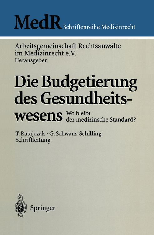 Produktbild: Die Budgetierung des Gesundheitswesens