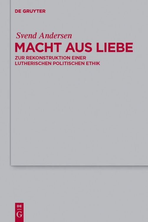 Bild vom Artikel Macht aus Liebe vom Autor Svend Andersen