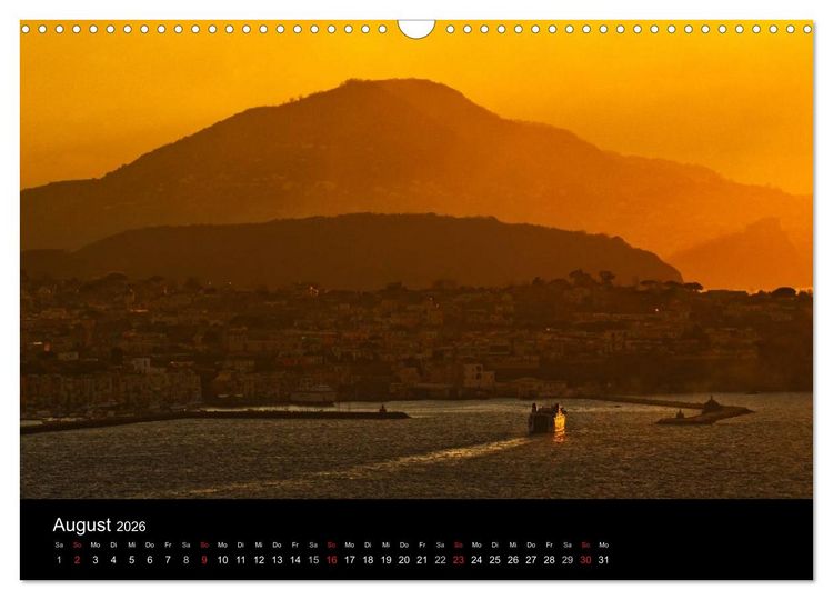 Produktbild: Neapel und Umgebung (Wandkalender 2026 DIN A3 quer), CALVENDO Monatskalender
