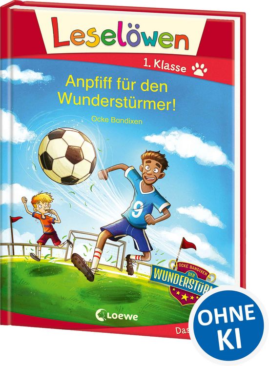 Produktbild: Lesel&ouml;wen 1. Klasse - Anpfiff f&uuml;r den Wunderst&uuml;rmer!