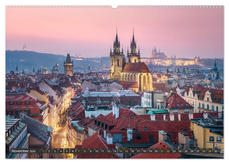 Produktbild: Stadtansichten Weltweit (Wandkalender 2026 DIN A2 quer), CALVENDO Monatskalender